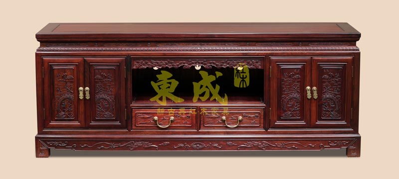 东成红木如意宝座1.55米电视柜