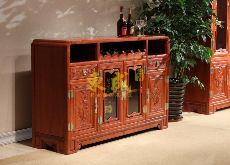 东成红木荷韵餐边柜