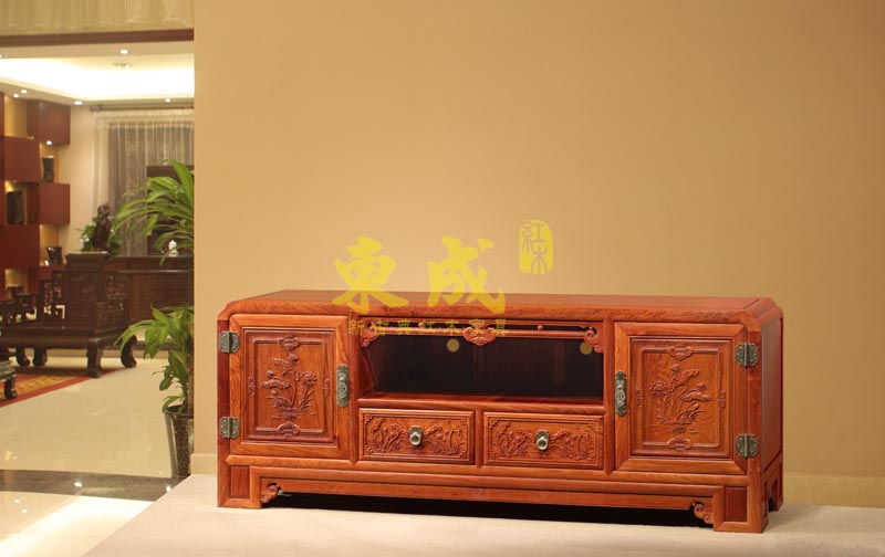 东成红木荷韵1.56米电地柜