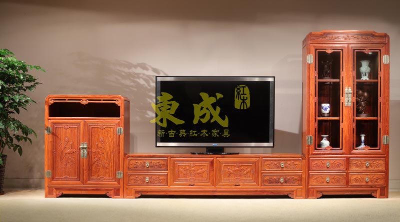 东成红木荷韵组合厅柜