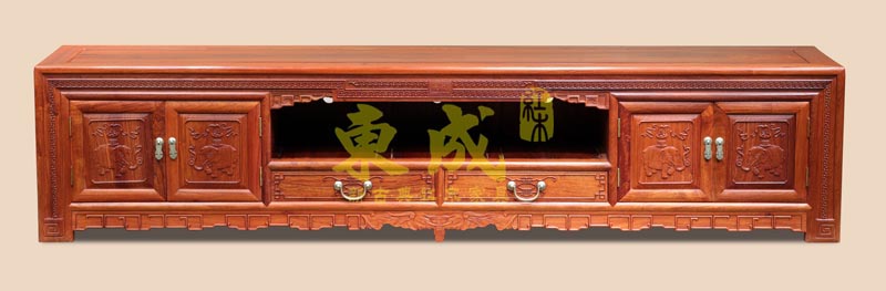 东成红木豪华大象地柜